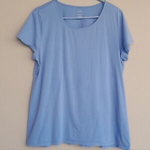 J. Jill Pure Jill Scoop Neck Elliptical Tee Large